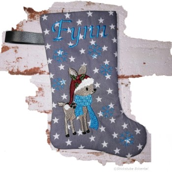 Baby Nikolausstiefel mit Namen